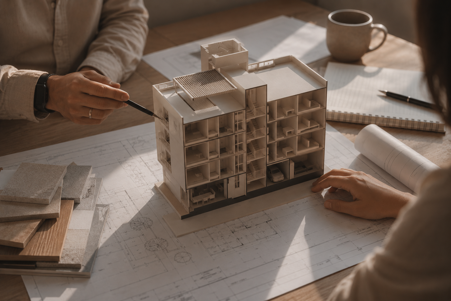 Maqueta En Estudio